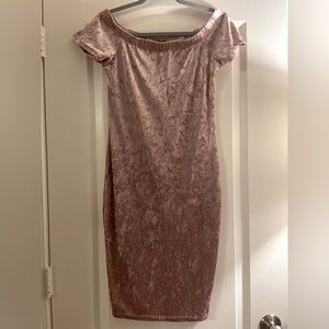 Velour Dress